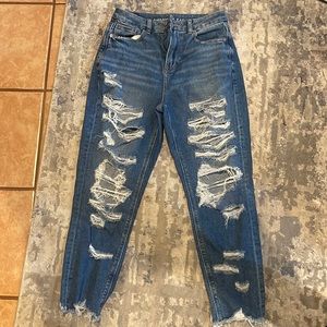 American eagle curvy mom jean